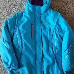 Zero exposure winter coat for girl